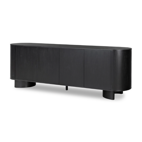 Paden Sideboard - Aged Black Acacia