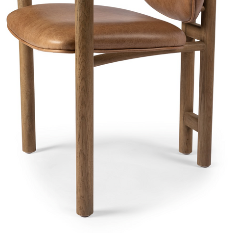 Madeira Dining Chair - Chaps Saddle