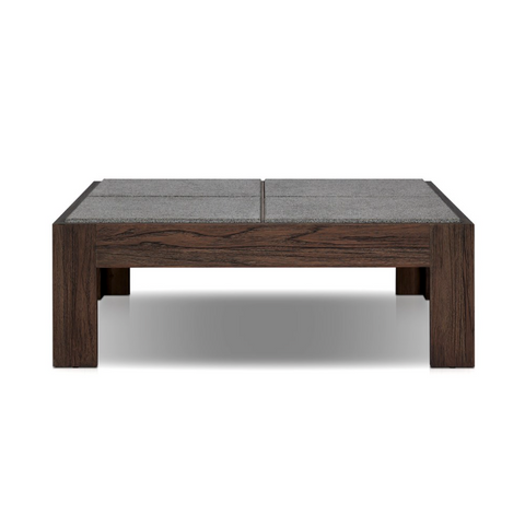 Norte Outdoor Coffee Table - Saddle Brown