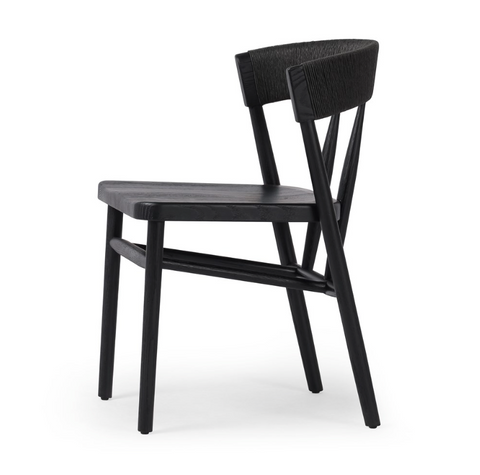 Buxton Dining Chair - Black Oak