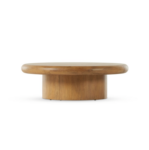 Zach Coffee Table-Large - Burnished Parawood