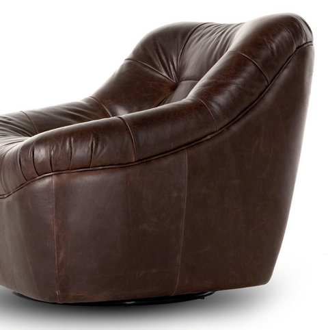 Farley Swivel Chair - Conroe Cigar