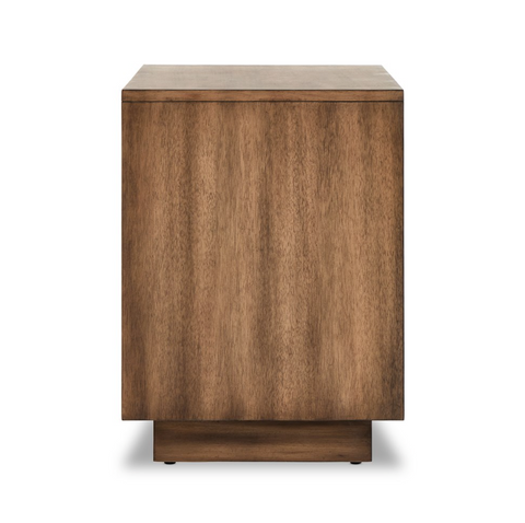 Grove Nightstand - Beige Painted Linen