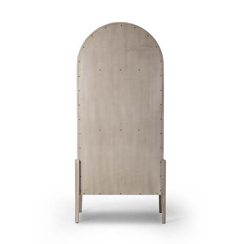 Tolle Panel Door Cabinet - Rustic White