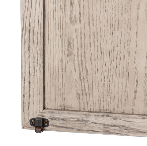 Tolle Panel Door Cabinet - Rustic White