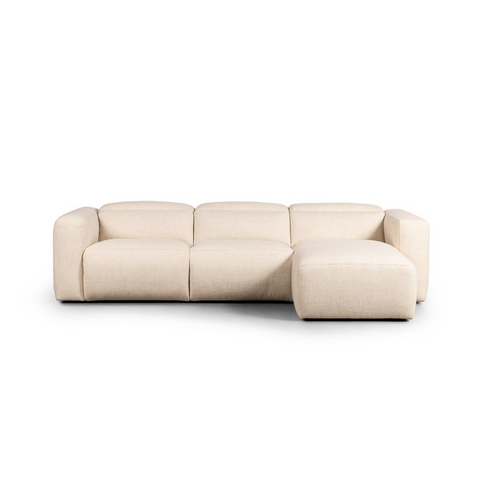 Radley Power Recliner 3Pc Right Chaise Sectional - Antigo Natural