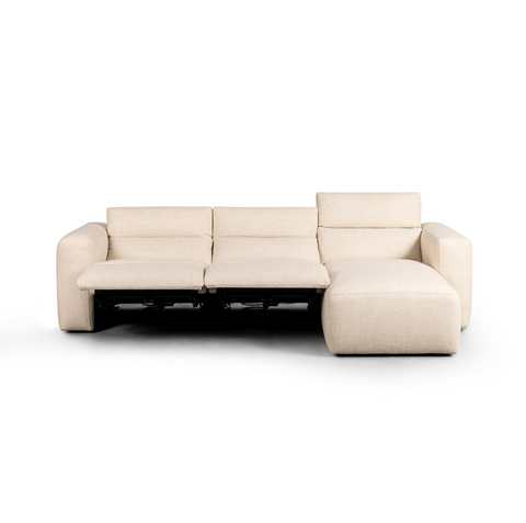 Radley Power Recliner 3Pc Right Chaise Sectional - Antigo Natural