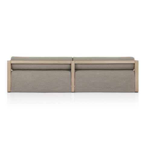 Laskin Outdoor Sofa - 106" - Washed Brown
