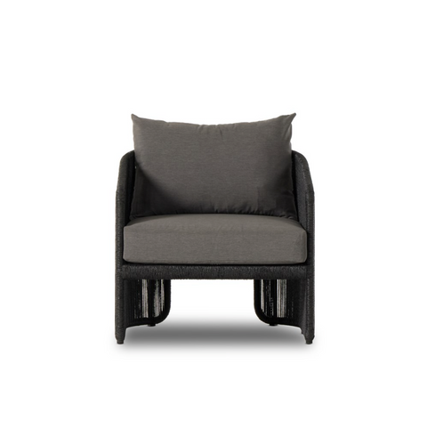 Minka Outdoor Chair - Faux Black
