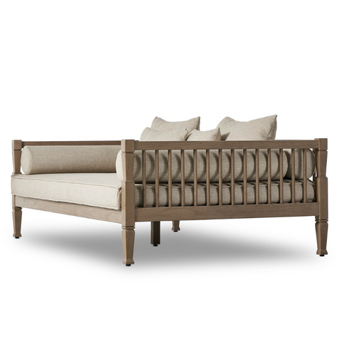 Amero Outdoor Sofa - 86"- Washed Brown