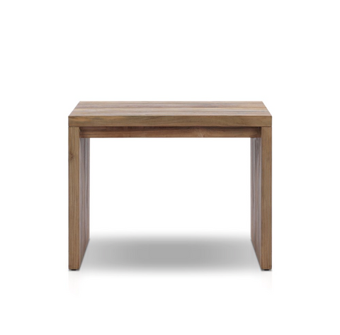 Gilroy Outdoor End Table - Reclaimed Natural