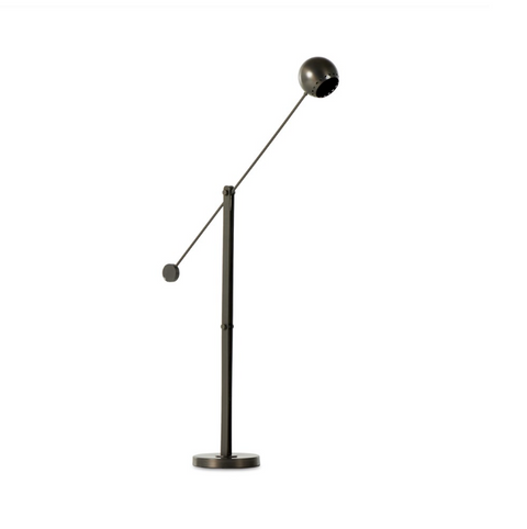 Torin Floor Lamp - Dark Antique Brass