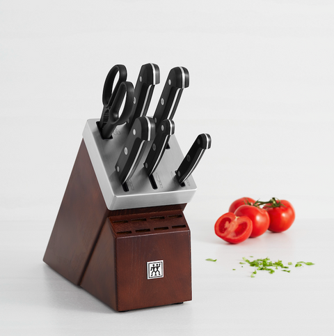 Gourmet - 7pc Self-Sharpening Knife Block Set