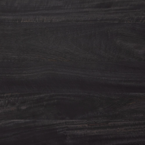 Sydney Nightstand- Black Wash w/ Black Cane