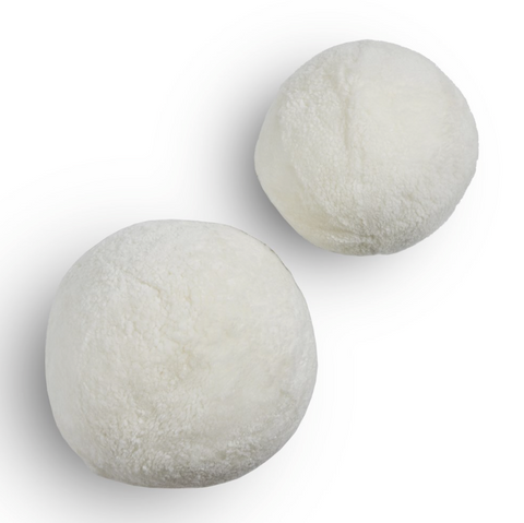 Balle Shearling Pillow Set - White