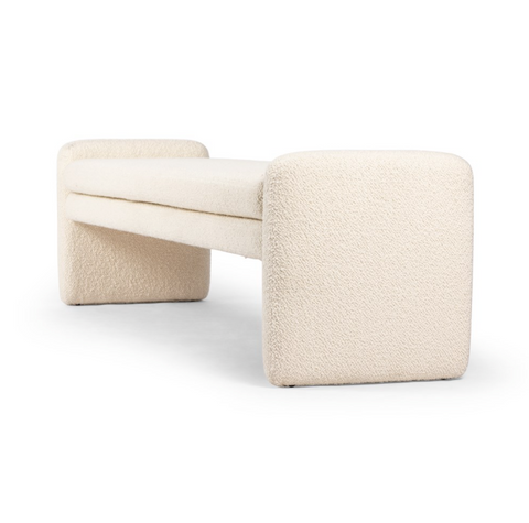 Serena Accent Bench - Durham Cream