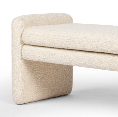 Serena Accent Bench - Durham Cream