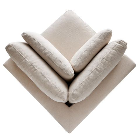 Bloor Corner Piece - Clairmont Ivory