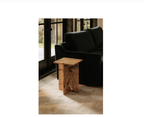 Blair Accent Table Golden Forest Marble