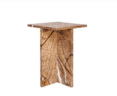 Blair Accent Table Golden Forest Marble