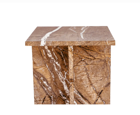 Blair Accent Table Golden Forest Marble