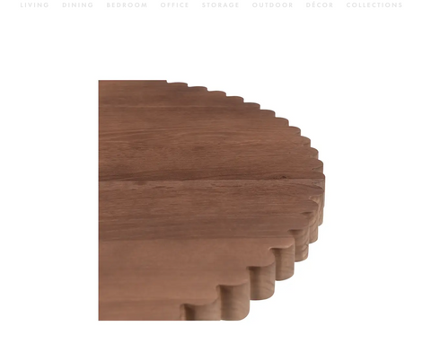 Nomi Cafe Table - Brown