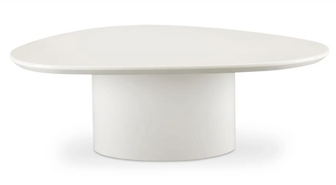 Eden Coffee Table - Ivory White Lacquer