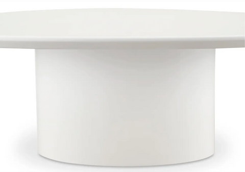 Eden Coffee Table - Ivory White Lacquer