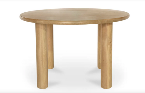Milo Round Dining Table Oak