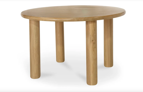 Milo Round Dining Table Oak