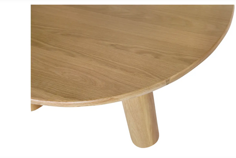 Milo Round Dining Table Oak