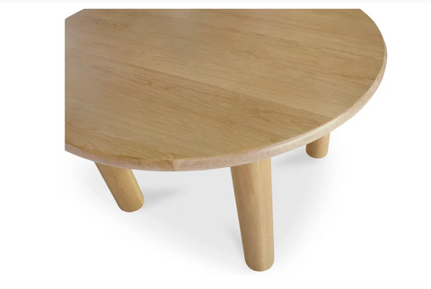 Milo Round Dining Table Oak