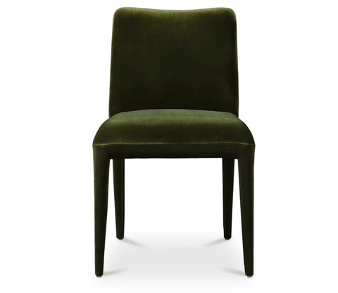 Calla Dining Chair - Green Velvet
