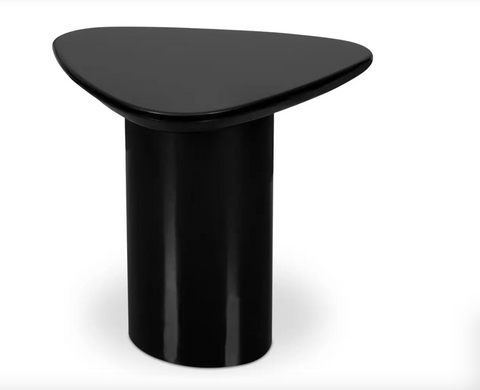 Eden Accent Table - Black Lacquer