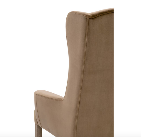 Bennett Arm Chair - Caramel Velvet