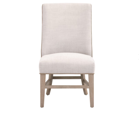 Duet Head Chair - Bisque French Linen