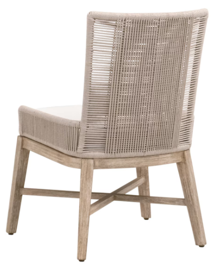 Overlay Dining Chair - Oyster Twist Rope