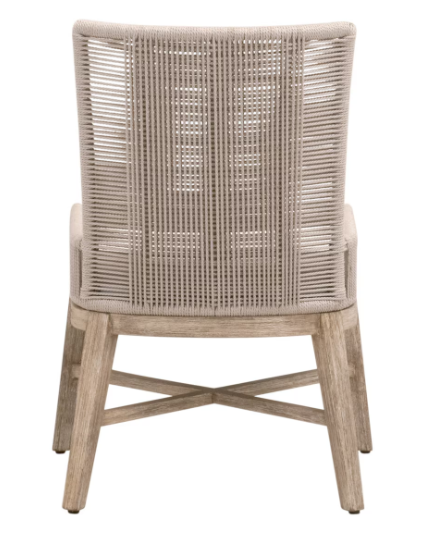 Overlay Dining Chair - Oyster Twist Rope