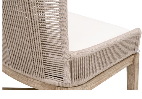 Overlay Dining Chair - Oyster Twist Rope
