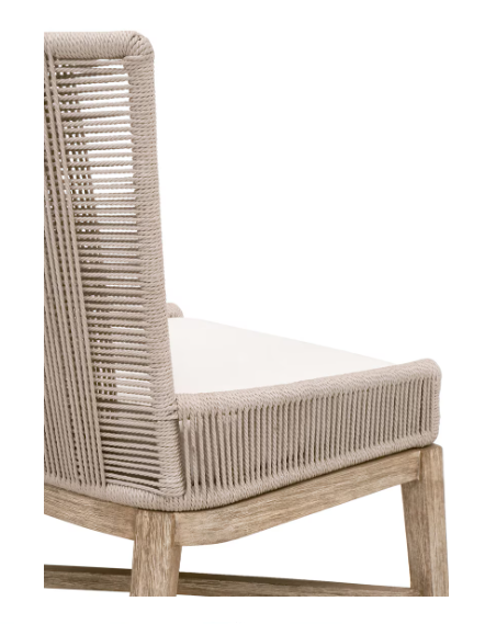 Overlay Dining Chair - Oyster Twist Rope