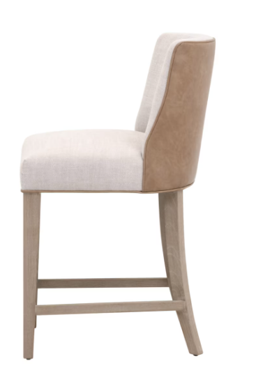 DUET COUNTER STOOL - Bisque French Linen