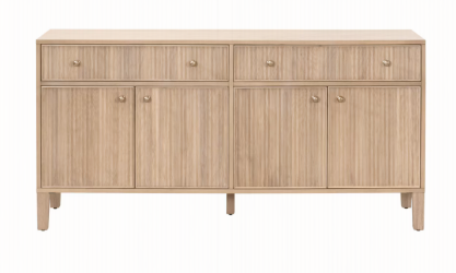 Highland Media Sideboard - Natural Oak
