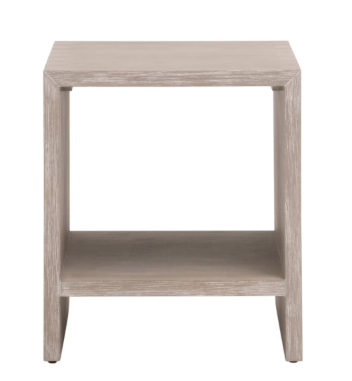 Dovetail End Table - Natural Gray Acacia