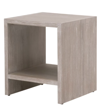 Dovetail End Table - Natural Gray Acacia