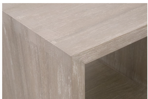 Dovetail End Table - Natural Gray Acacia