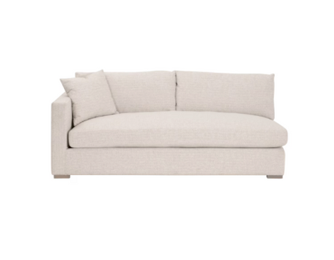 Newport Outdoor Modular 2-Seat Left Track Arm Sofa