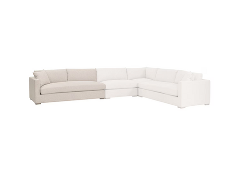 Newport Outdoor Modular 2-Seat Left Track Arm Sofa