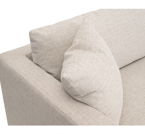 Newport Outdoor Modular 3-Piece Track Arm Sectional