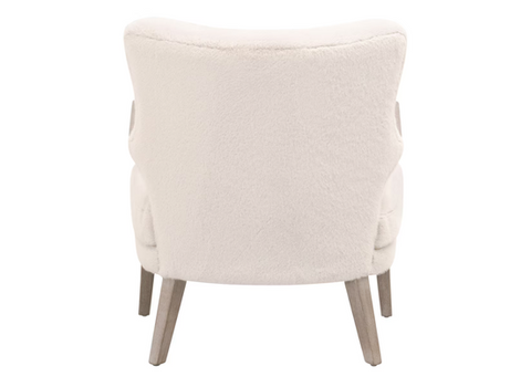 Calvin Club Chair, Varley Cream, Natural Gray Oak