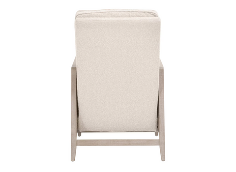 Leone Recliner, LiveSmart Gellar-Linen, Natural Gray Oak, Cane